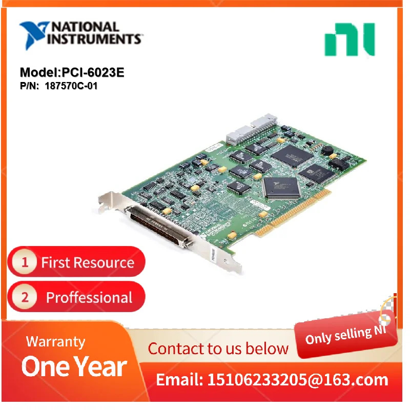 NI PCI-6023E 200kS/s 12비트 16개 아날로그 입력 DAQ