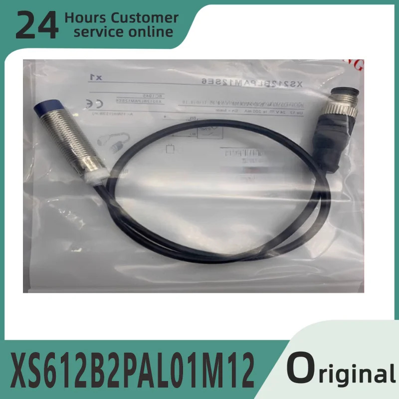 오리지널 PLC 센서 XS612B2PALO1M12 신