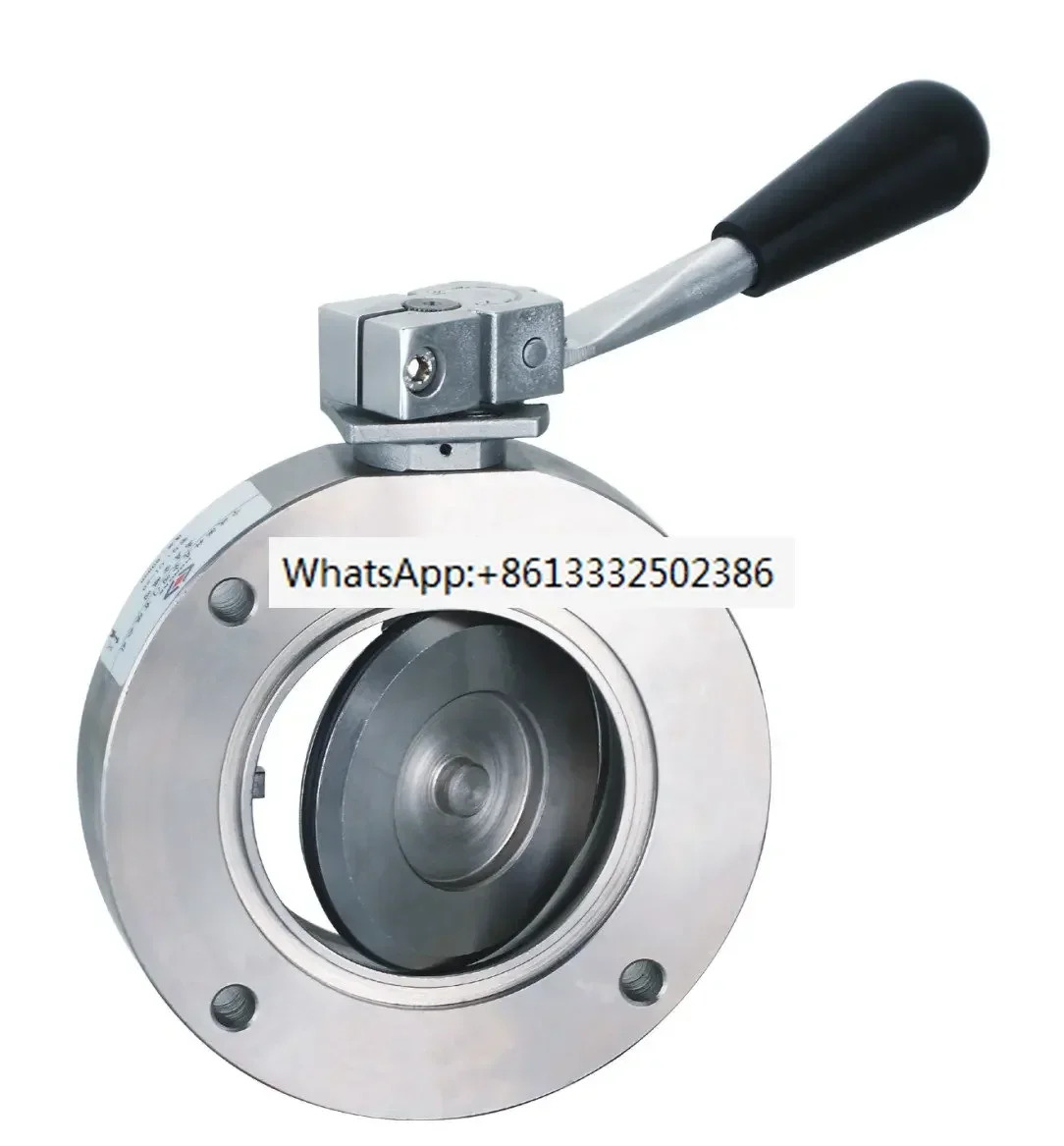 고진공 수동 버터플라이 밸브 GI-150 GI-200 GI-250 GI-300 GI-400