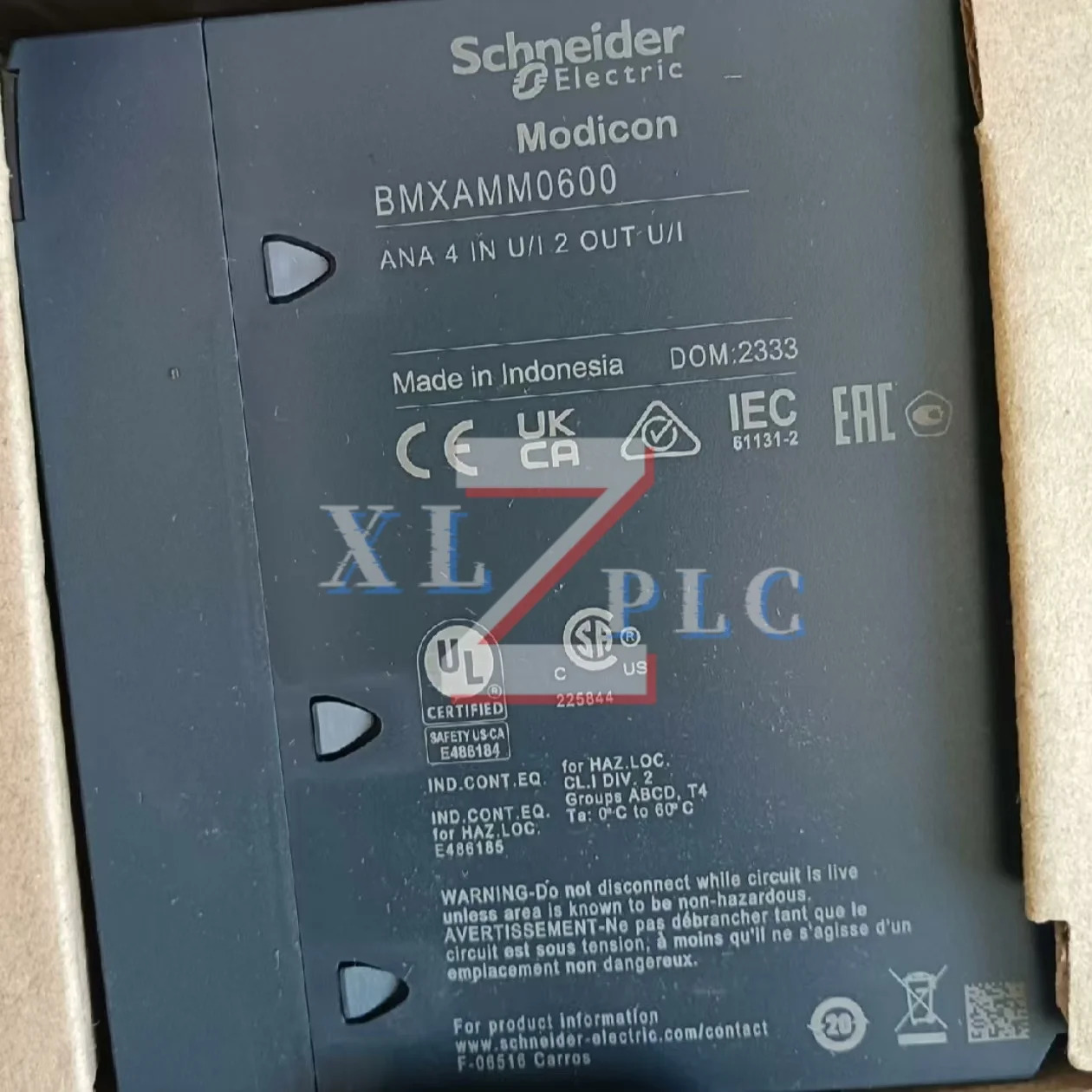 PLC 모듈 원본 BMX0800 BMXAMM0600