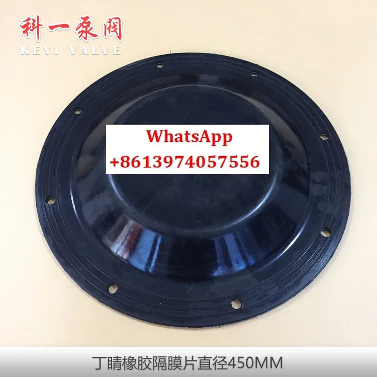 공압 다이어프램 펌프 액세서리 QBK/QBY-80/100 내유성 니트릴 고무 천 시트