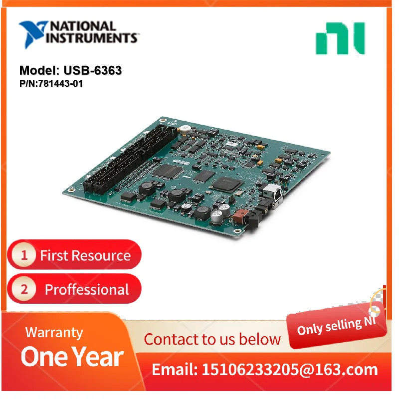 NI USB-6363 781443 -01 USB DAQ PC 기반 장치