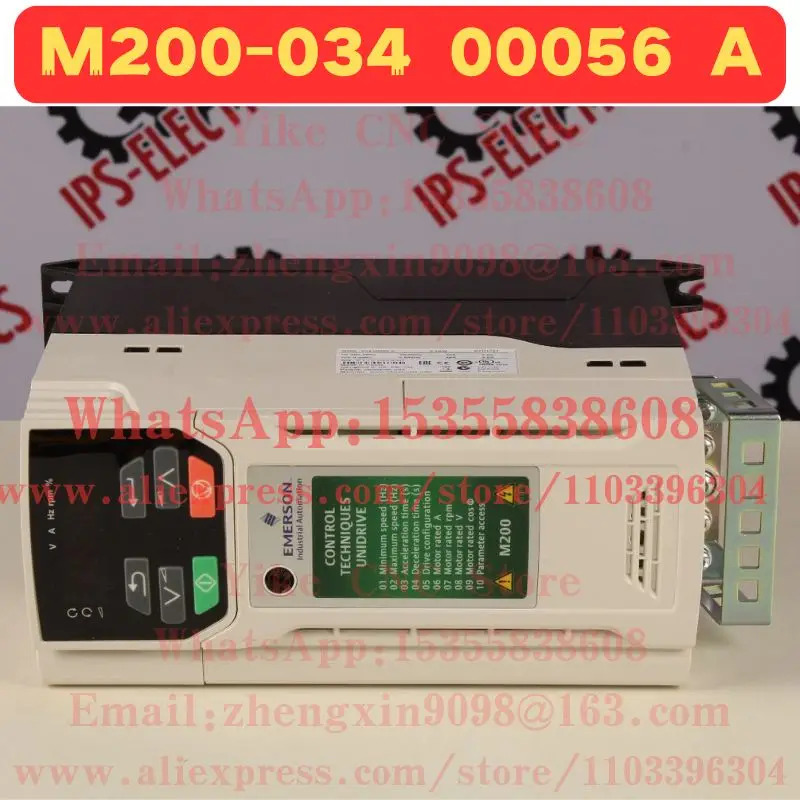 리퍼된 주파수 변환기 M200-034 00056 A 정상 기능 리퍼 완료 OK