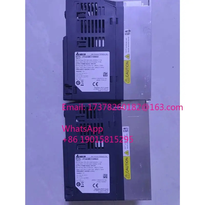 리퍼 VFD4A8ME21ANNAA 인버터 완료