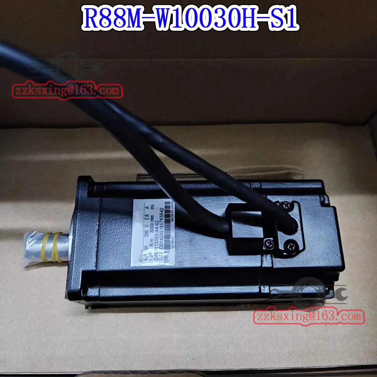 오리지널 AC 서보모터 R88M-W10030H-S1