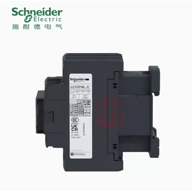 슈나이더 AC 접촉기 LC1DT40M7C 220V LC1DT40F7C 110V LC1DT40E7C 48V LC1DT40B7C 24V