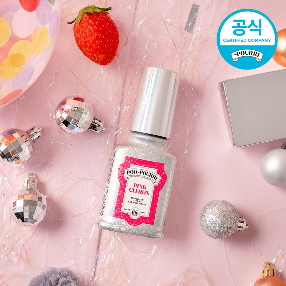 푸푸리 토일렛퍼퓸 상큼 리프레시 세트 (오리지널59ml + 핑크시트론59ml), 쇼핑백포함 이미지 8