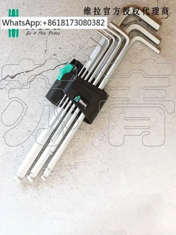 950/9 Hex Plus 1 확장 볼 헤드 L자형 알렌 렌치 9피스 세트 미터법