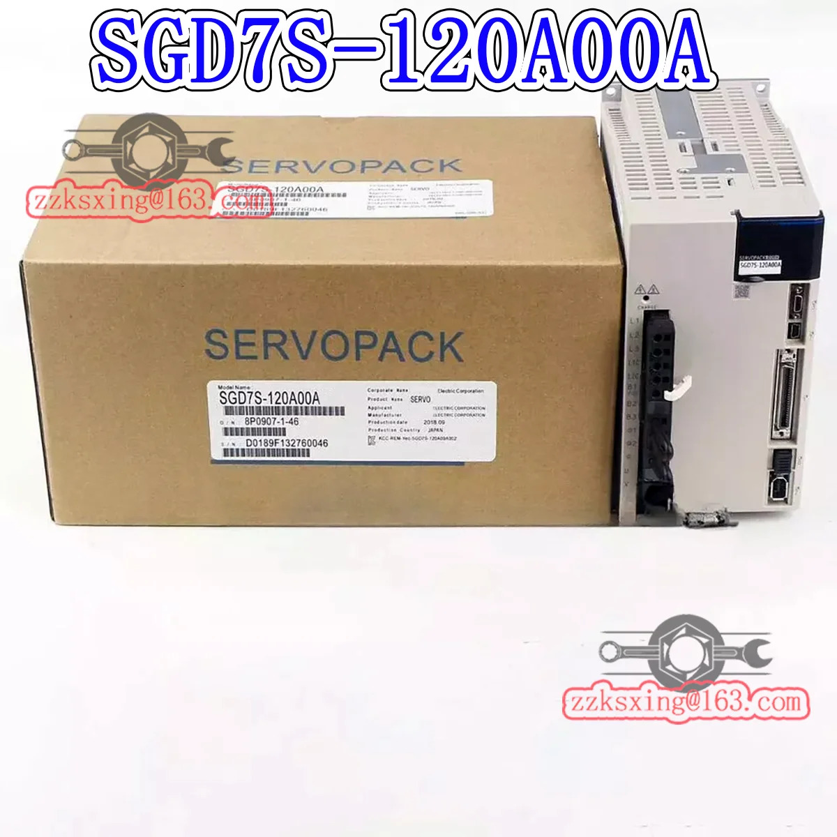 SGD7S-120A00A 오리지널 AC 서보 드라이버