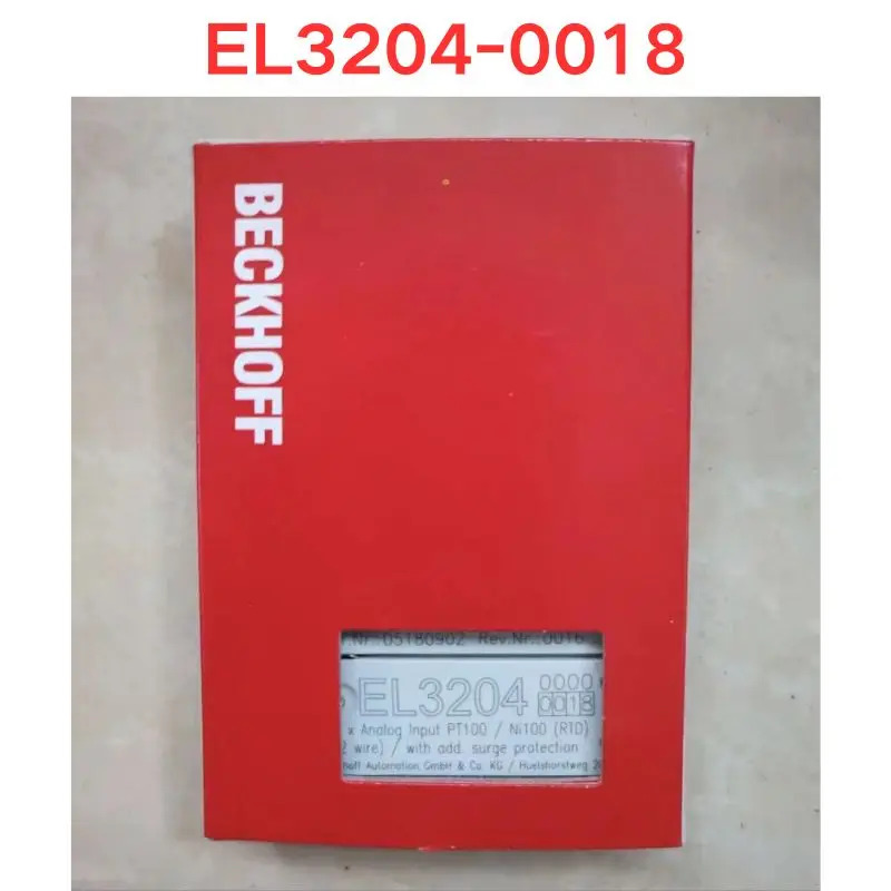 오리지널 EL3204-0018 모듈