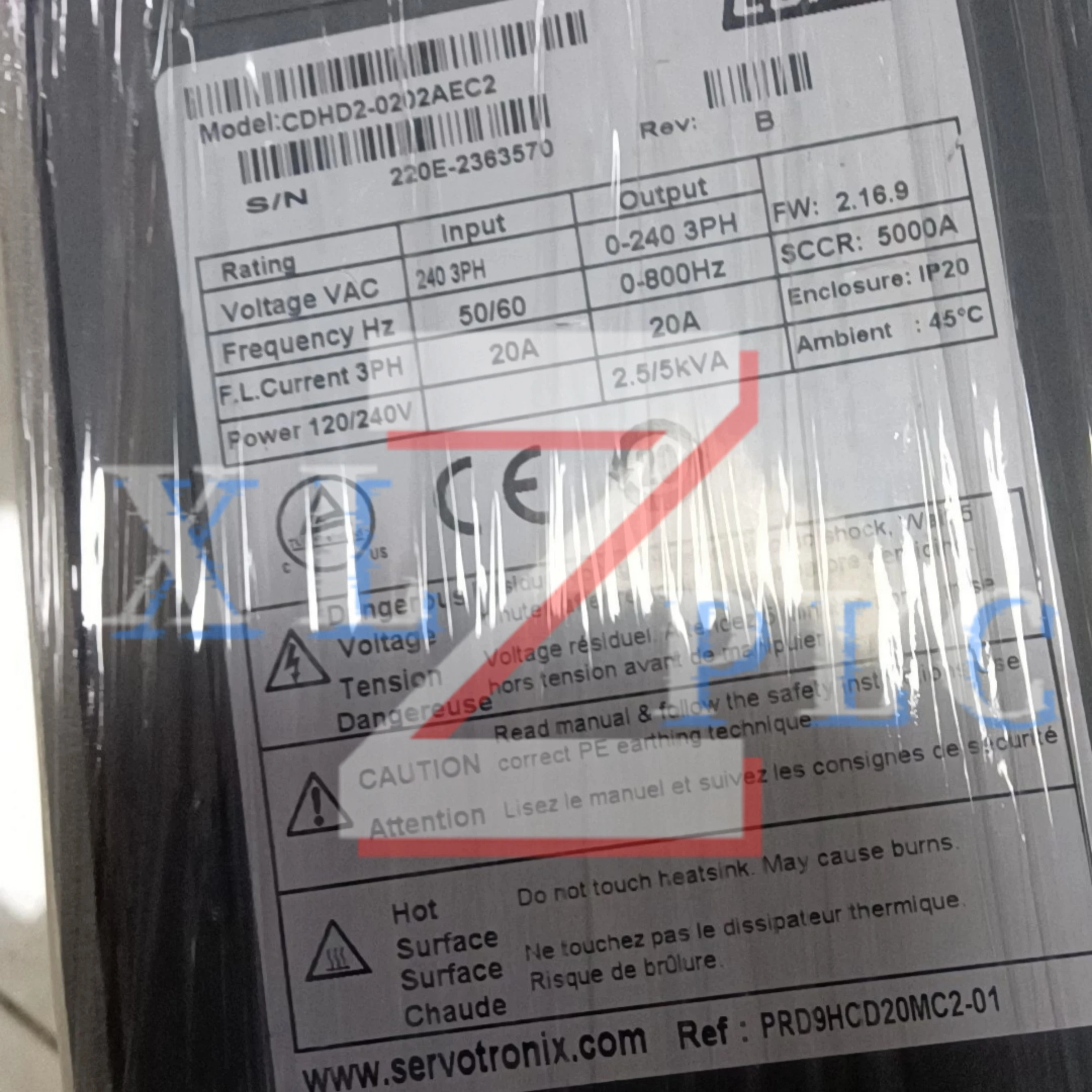 서보 드라이버 원본 CDHD2-0202AEC2 CDHD2-0242AEC2