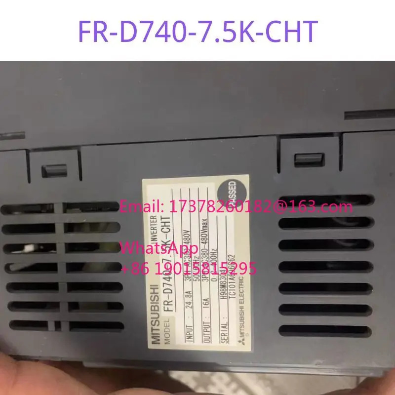 FR-D740-7.5K-CHT 리퍼 인버터 정상 기능 완료