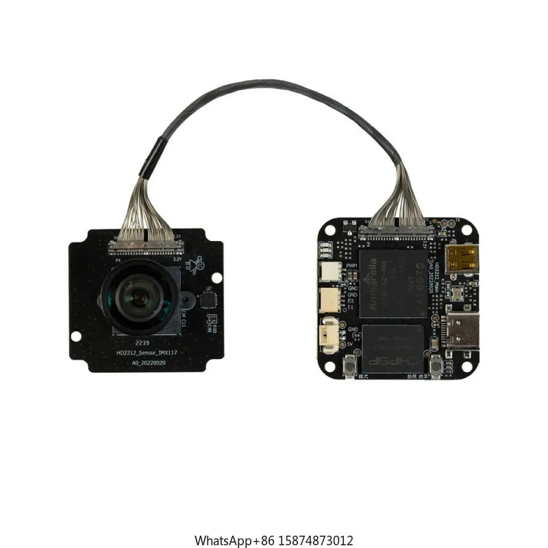 Foxeer4K Ambarella A12Cam eraDr one PWM 리모컨 와이파이 왜곡 없는 렌즈 TV 출력 마이크로 HD MI Herelink4K 액션 캠 시대 FPV