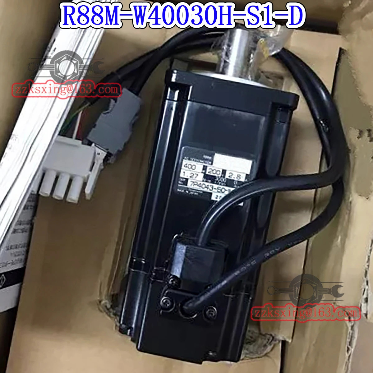 오리지널 AC 서보모터 R88M-W40030H-S1-D