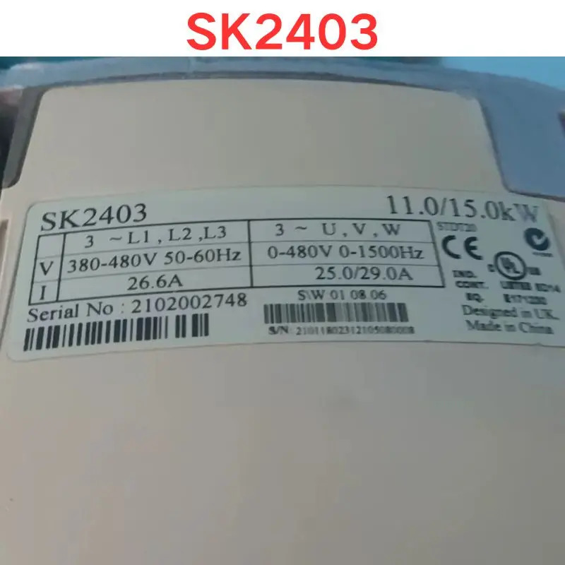 리퍼 SK2403 주파수 변환기 11-15KW 380V 기능 OK