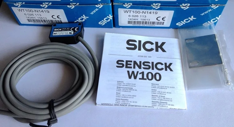 오리지널 독일 SICK 광전스위치 WT100-N1412 신