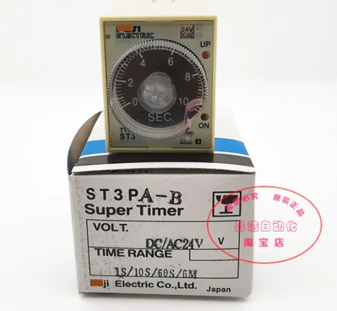 ST3P A-A 220VAC 24VDC A-B 타임 릴레이 5 세트