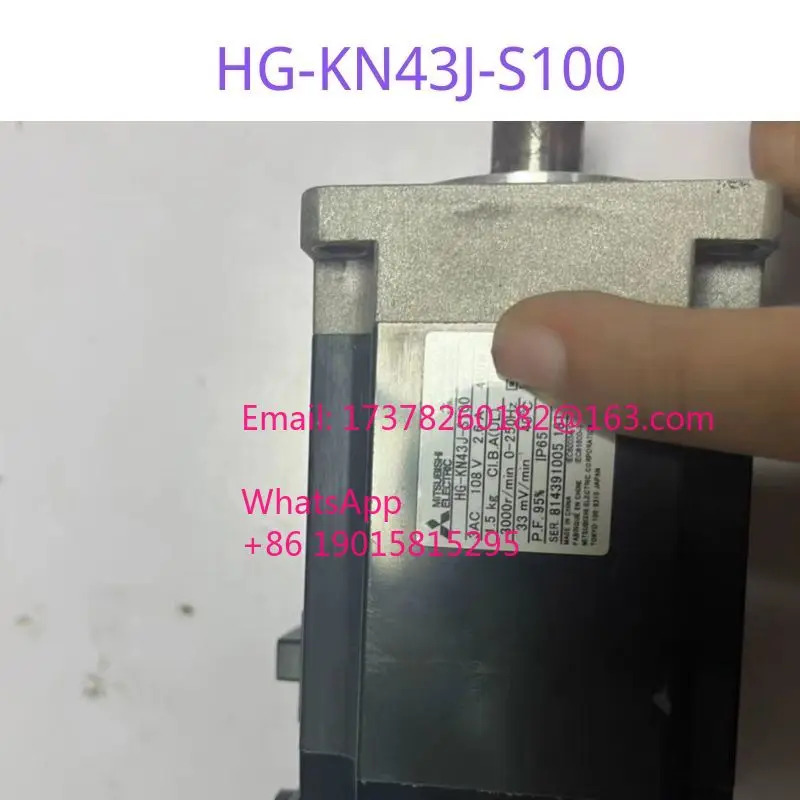 HG-KN43J-S100 리퍼 서보모터 정상 기능 완료