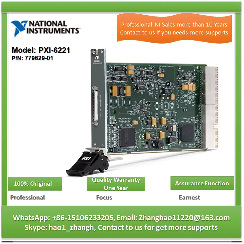 NI PXI-6221 779629 -01 PXI DAQ 신호 조절