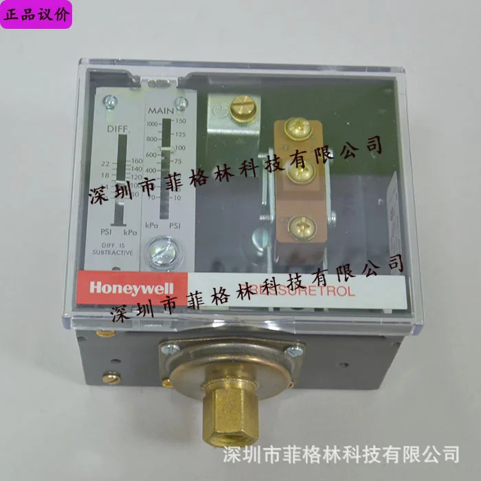 실물 L404F 1102 Honeywell 압력 컨트롤러