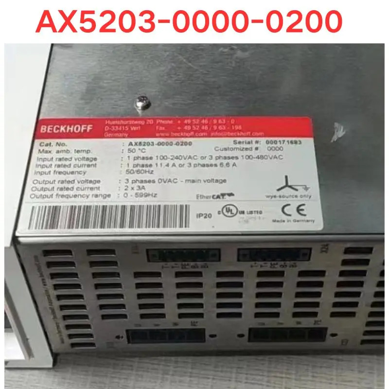 리퍼 AX5203-0000-0200 드라이브 기능 완료 신속
