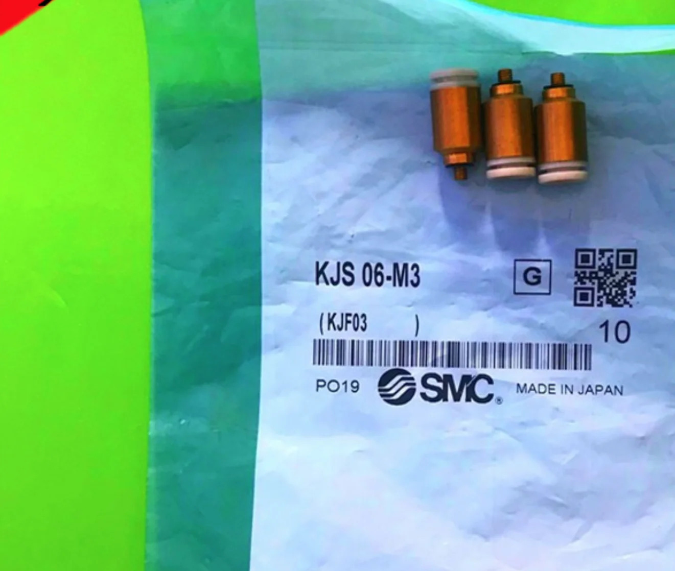 SMC 커넥터 K KJS06-M3개