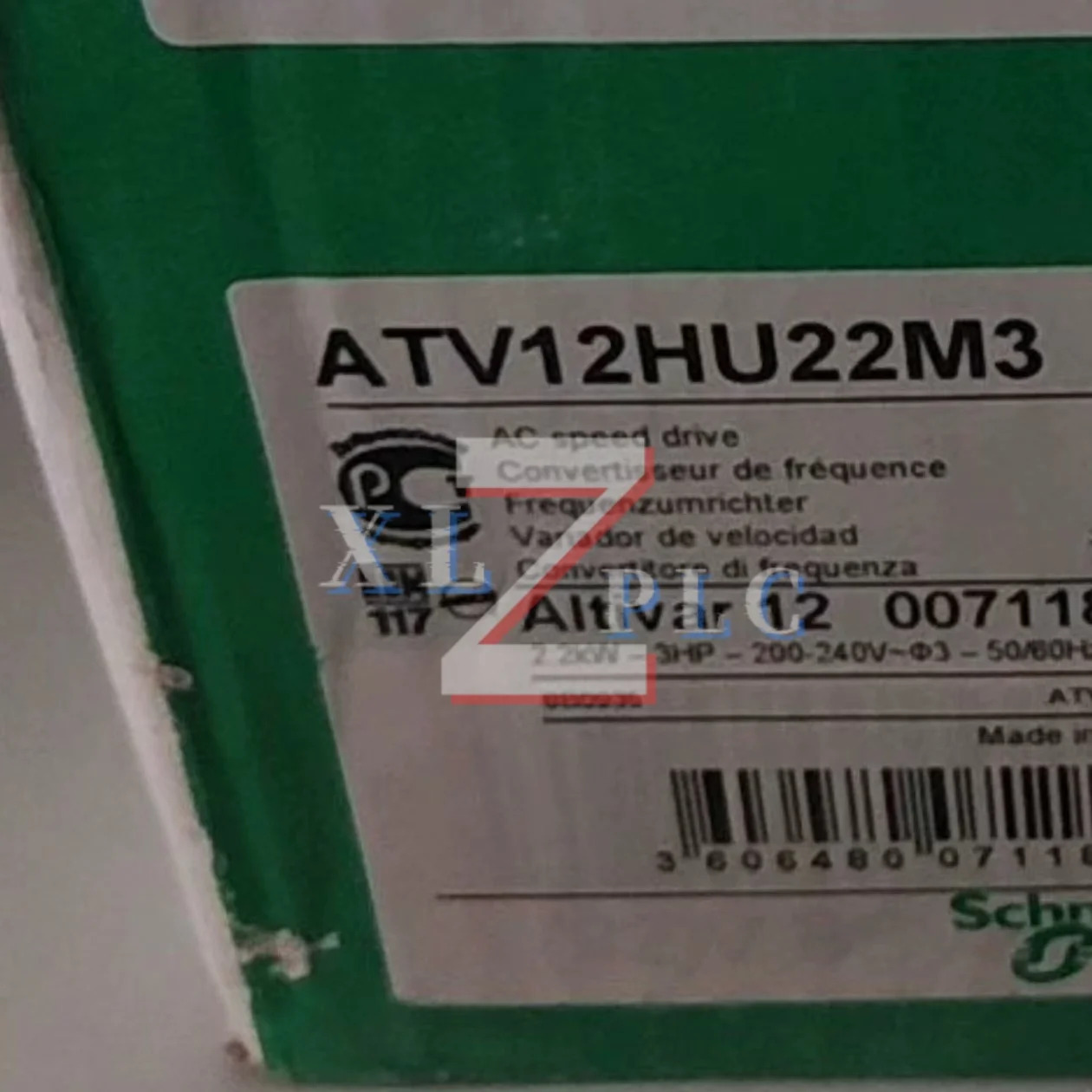 ATV12H075M2 ATV12HU22M3 주파수 변환기 신규 입고