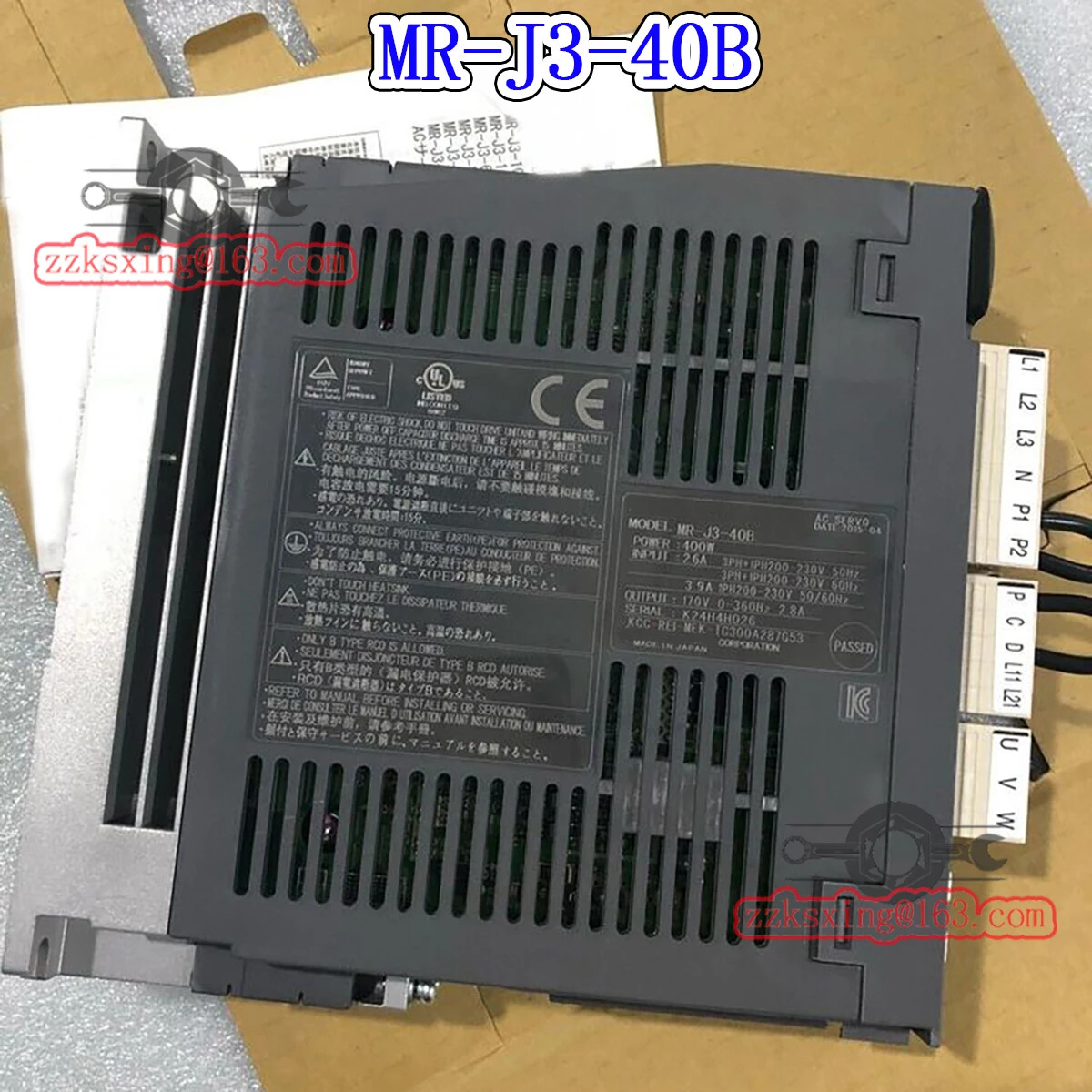 AC 서보 드라이버 오리지널 인박스 신 MR-J3-40B