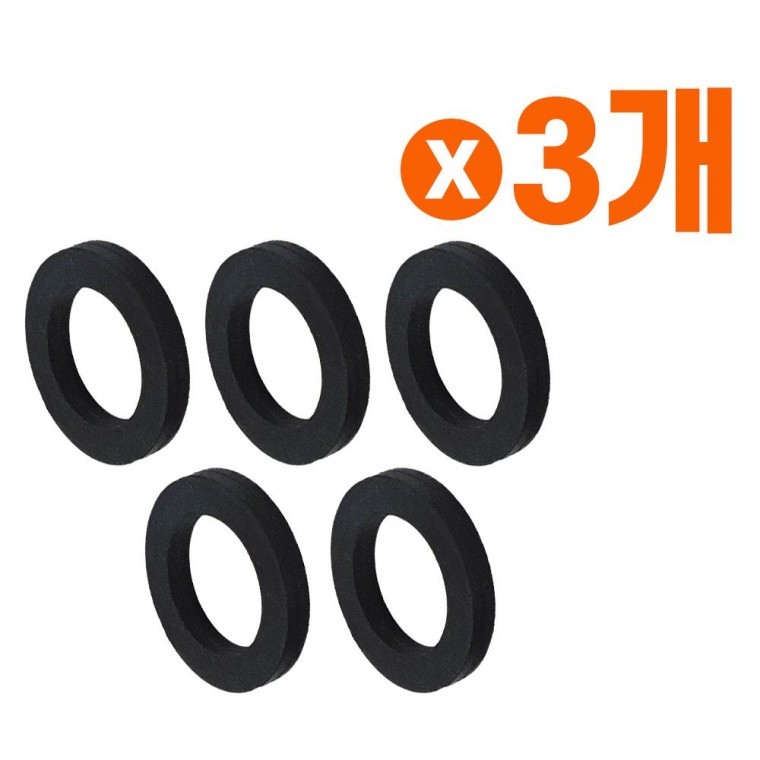 도모아 고무 패킹 (메탈 호스용5p) x(3개) O링 고무링 와셔 - 상품 이미지