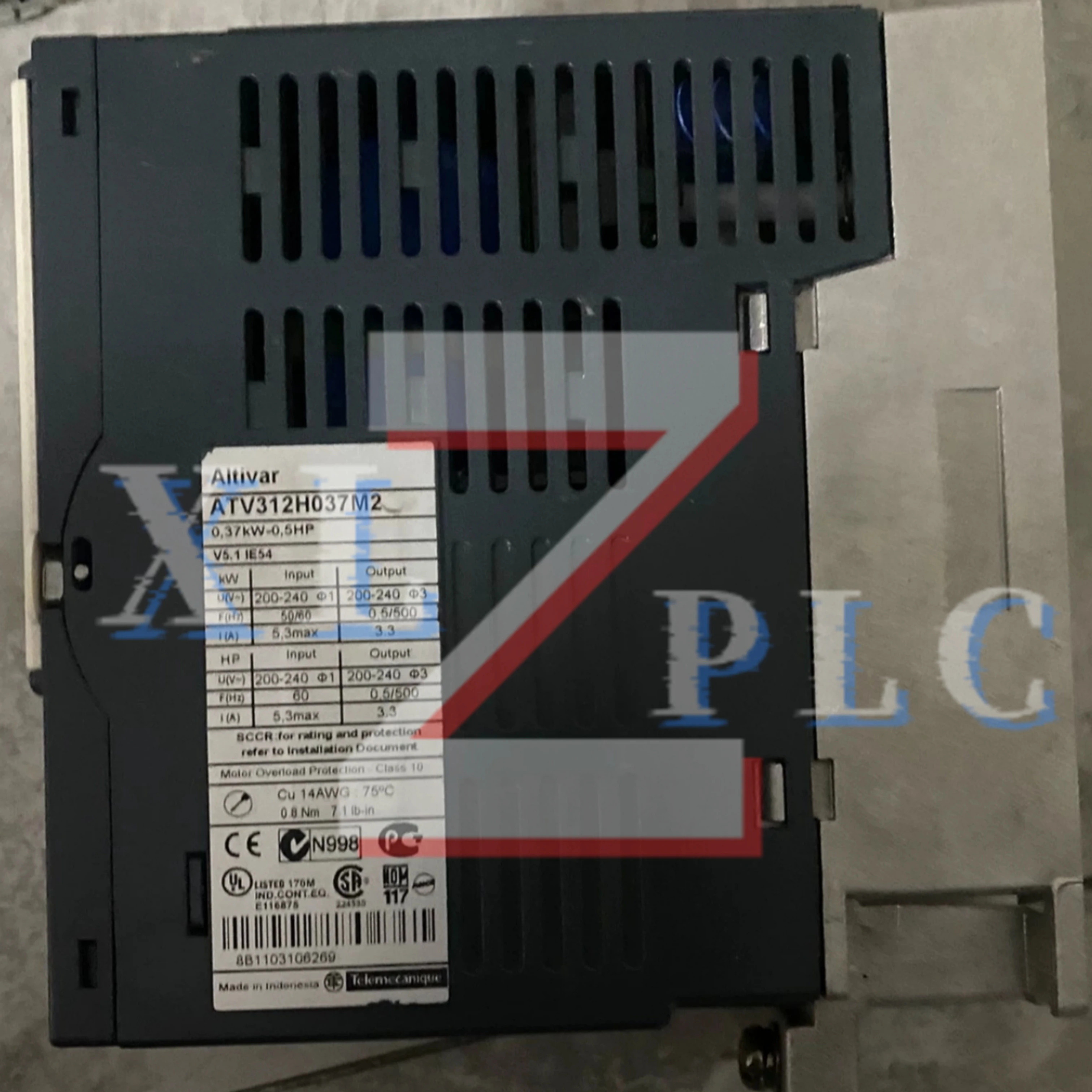 주파수 변환기 원본 ATV312H018M2 220-240V 0.18KW ATV312H037M2 0.37KW