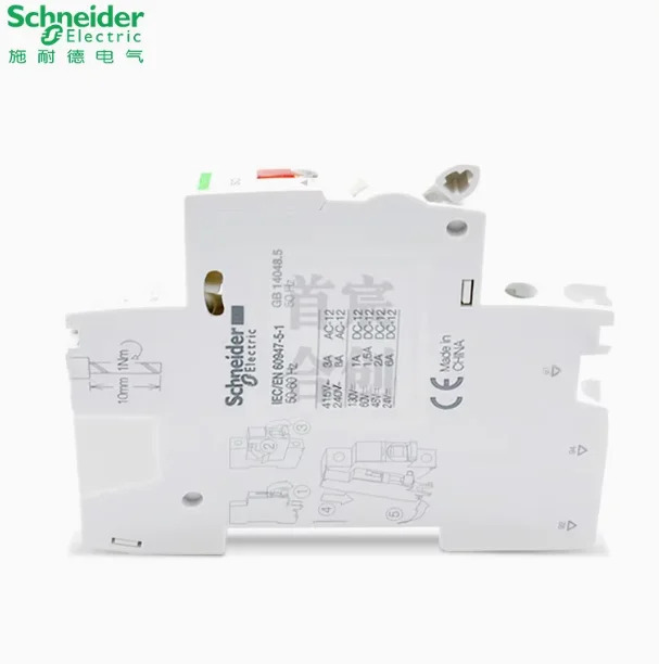 SCHNEIDER 회로차단기 부착 iSD 240-415V 보조 접점 경보 1 열림 닫힘 A9A26927
