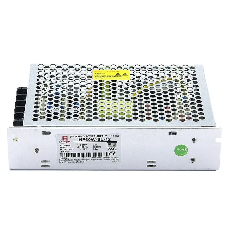 HF60W-SL-12 DC12V 5A 단일 출력 스위칭 전원공급장치 엘리베이터 부품 리프트 액세서리