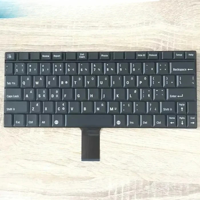필립 초음파 키패드 CV350 CV550 CV650 컬러 키 필름 트랙볼 Clearvue 350 550 650