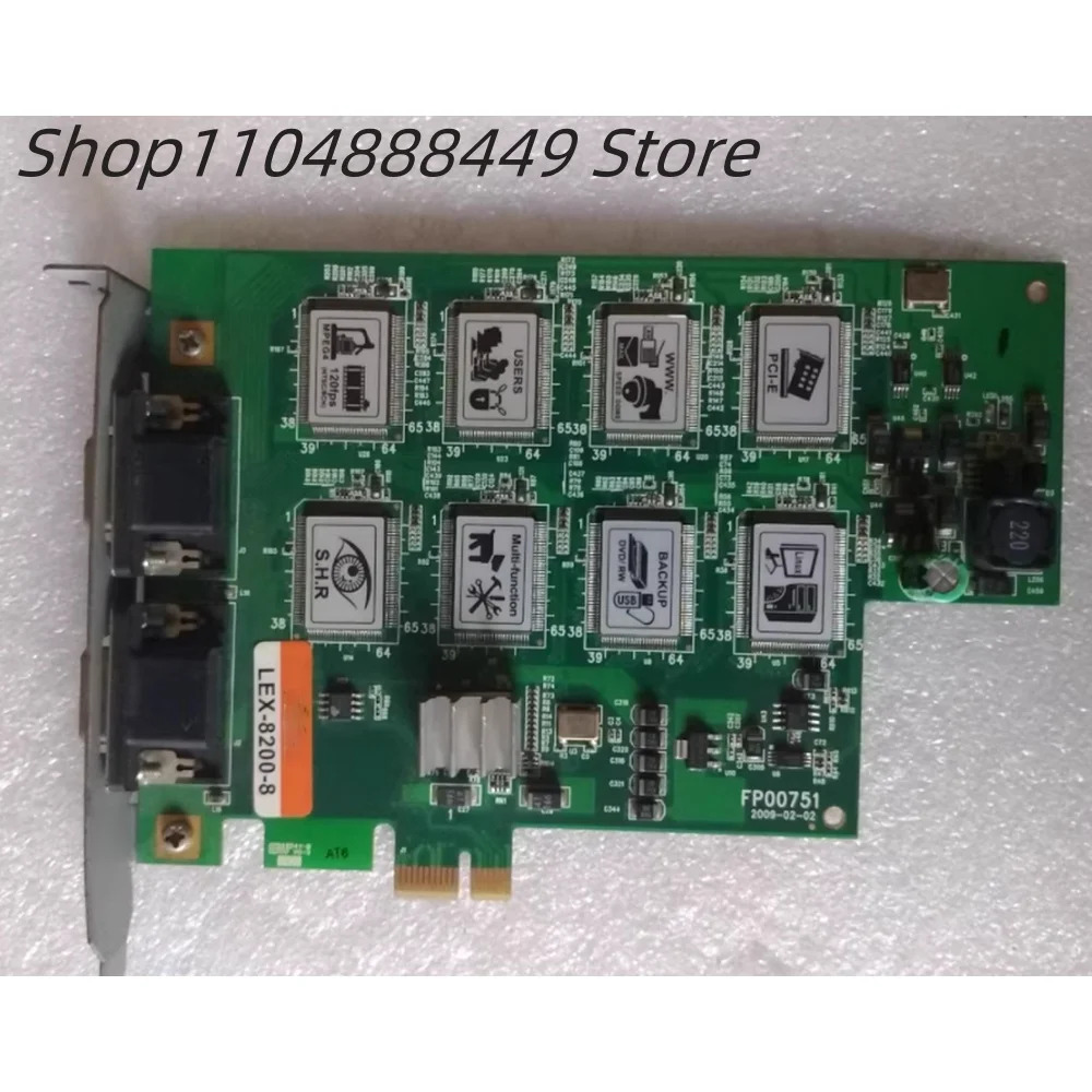 LINUX LEX-8200-8 FP00751 고화질 비디오 캡처 카드용