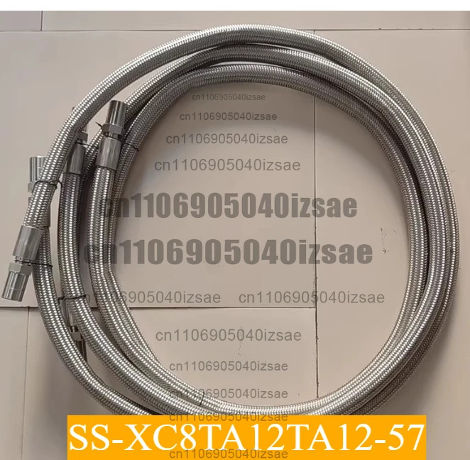 금속 편조 호스 SS-XC8TA12TA12-57 길이 1400mm