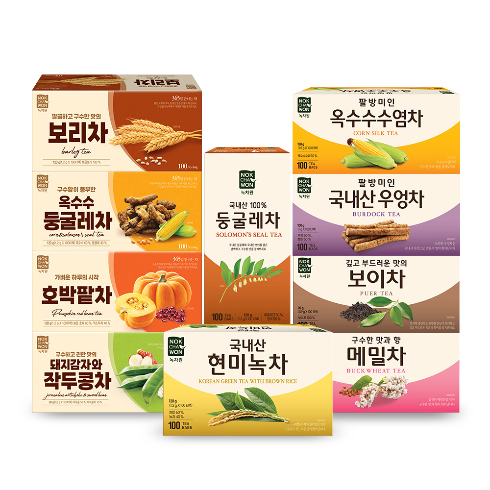 녹차원 대용량 사무실/탕비실 티백차 보리차 100T 외 9종 (택 1) 이미지 2