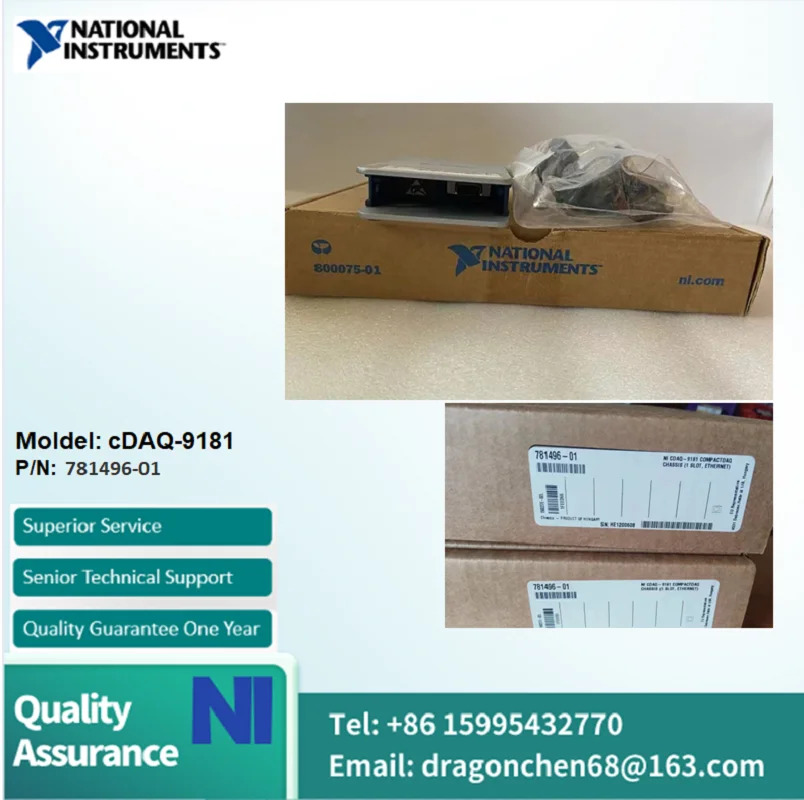 NI cDAQ-9181 781496 -01 1슬롯 이더넷 CompactDAQ 섀시
