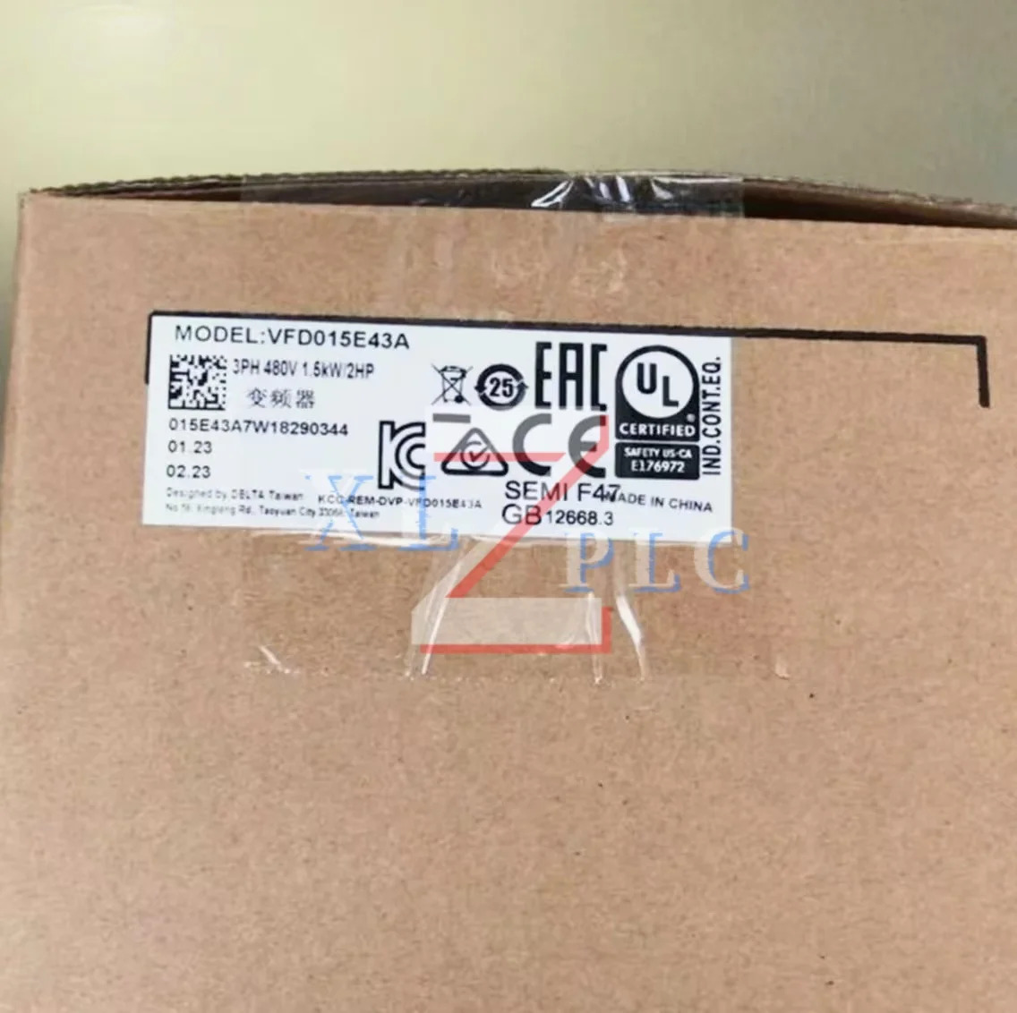원본 주파수 변환기 VFD015B21A VFD015CP43B-21 VFD015E43A VFD015M21A VFD015M23A