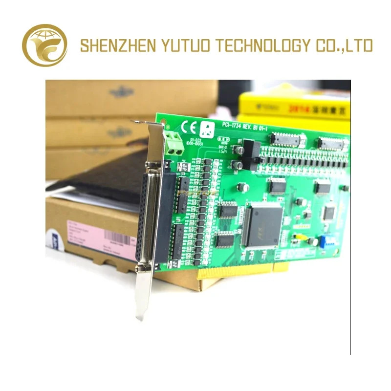 오리지널 PCI-1734 데이터 수집 보드 32 채널 절연 디지털 출력 카드 신