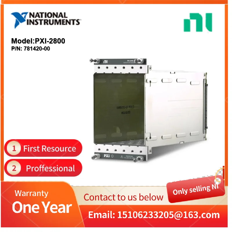 NI PXI-2800 781420 -00 스위치 모듈형 기기