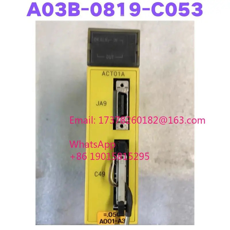 리퍼 A03B-0819-C053 IO 모듈 완료