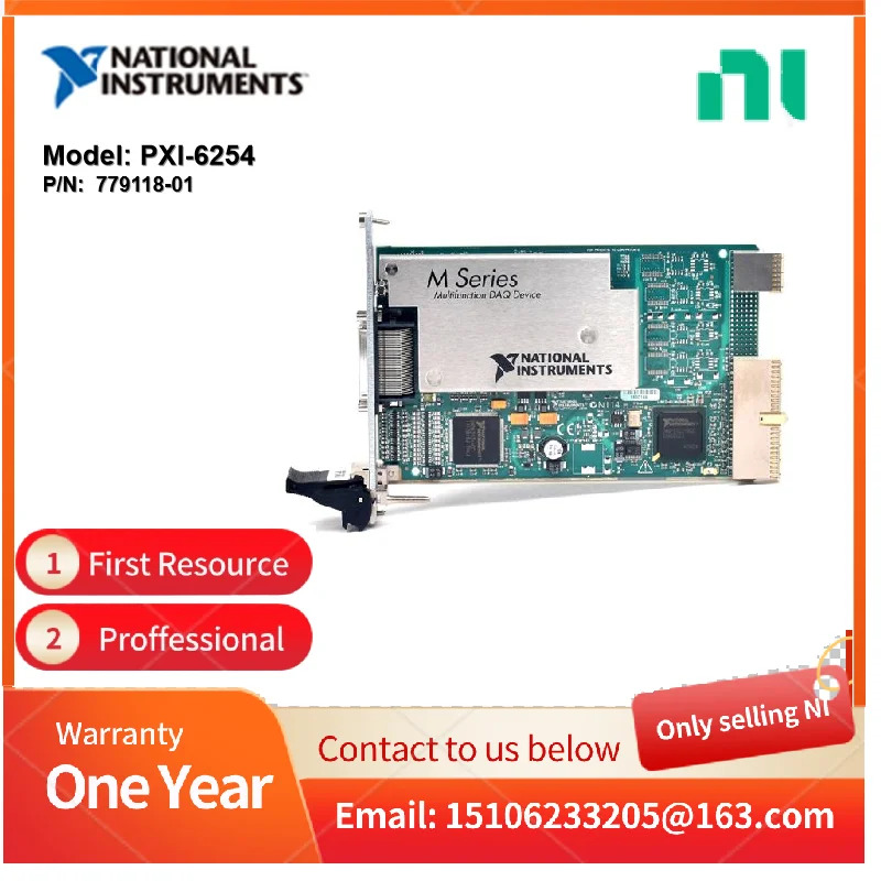 NI PXI-6254 779118 -01 PXI DAQ 신호 조절