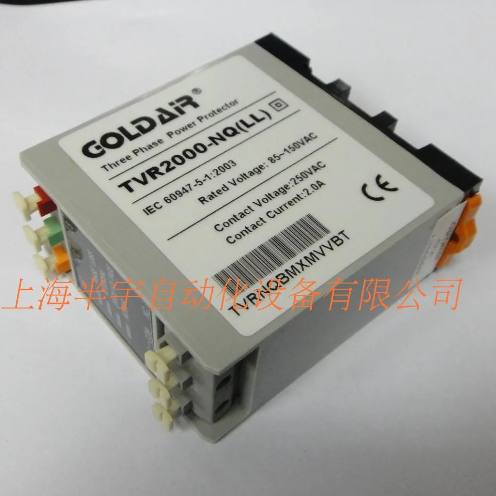GOLDAIR TVR2000-NQLL 3상전원 보호 위상 시퀀스 릴레이 신 110V