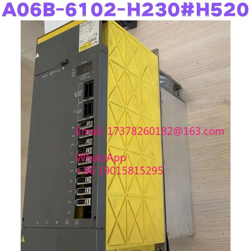 리퍼 A06B-6102-H230 H520 서보 증폭기 모듈 완료