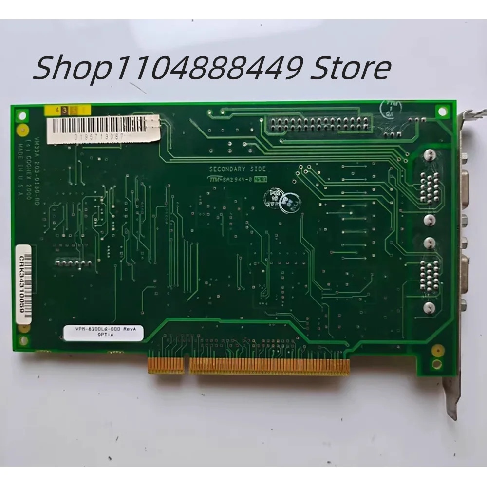 Cognex VPM-8100LQ-000 R 비디오 캡처 보드 VM33A 203-0130-RD용