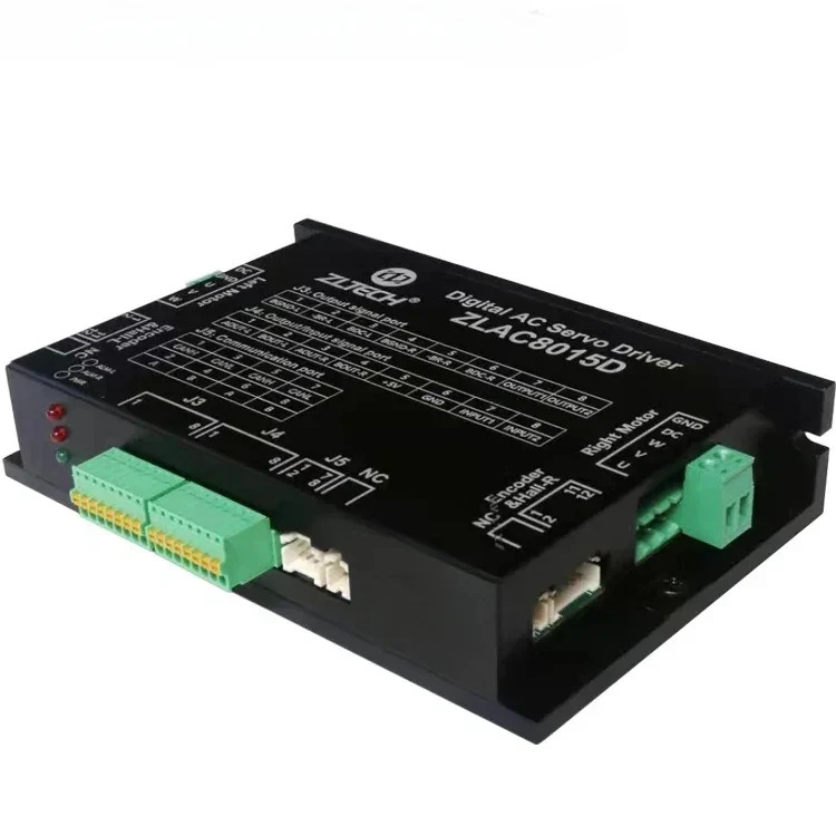 ZLTECH CE RoHS CANopen RS485 3상 24-48V 듀얼 채널 30A 500W 모바일 브러시리스 DC 서보모터 증폭기 드라이버