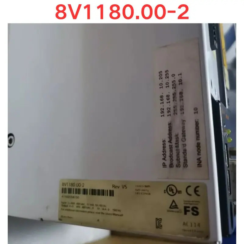 리퍼 BR 서보 드라이브 8V1180.00-2 기능 OK