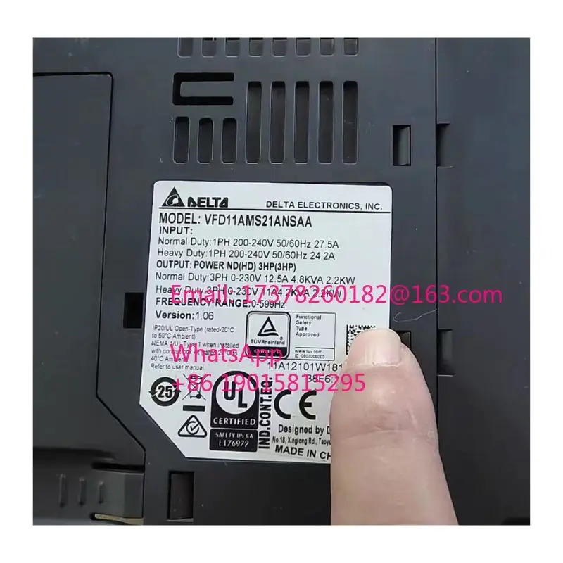 리퍼 VFD11AMS호환21ANSAA 인버터 완료