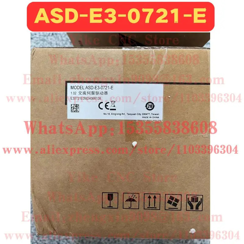 오리지널 ASD-E3-0721-E 서보 드라이브