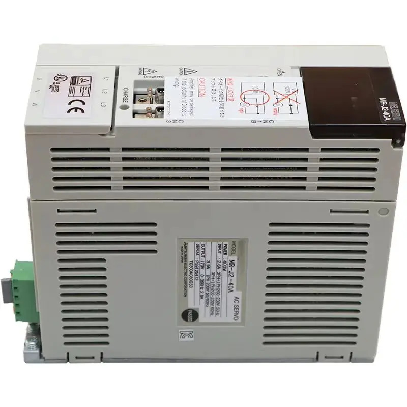 새 MR-J2-40A AC 서보 드라이브 12개월 MR J2 40A